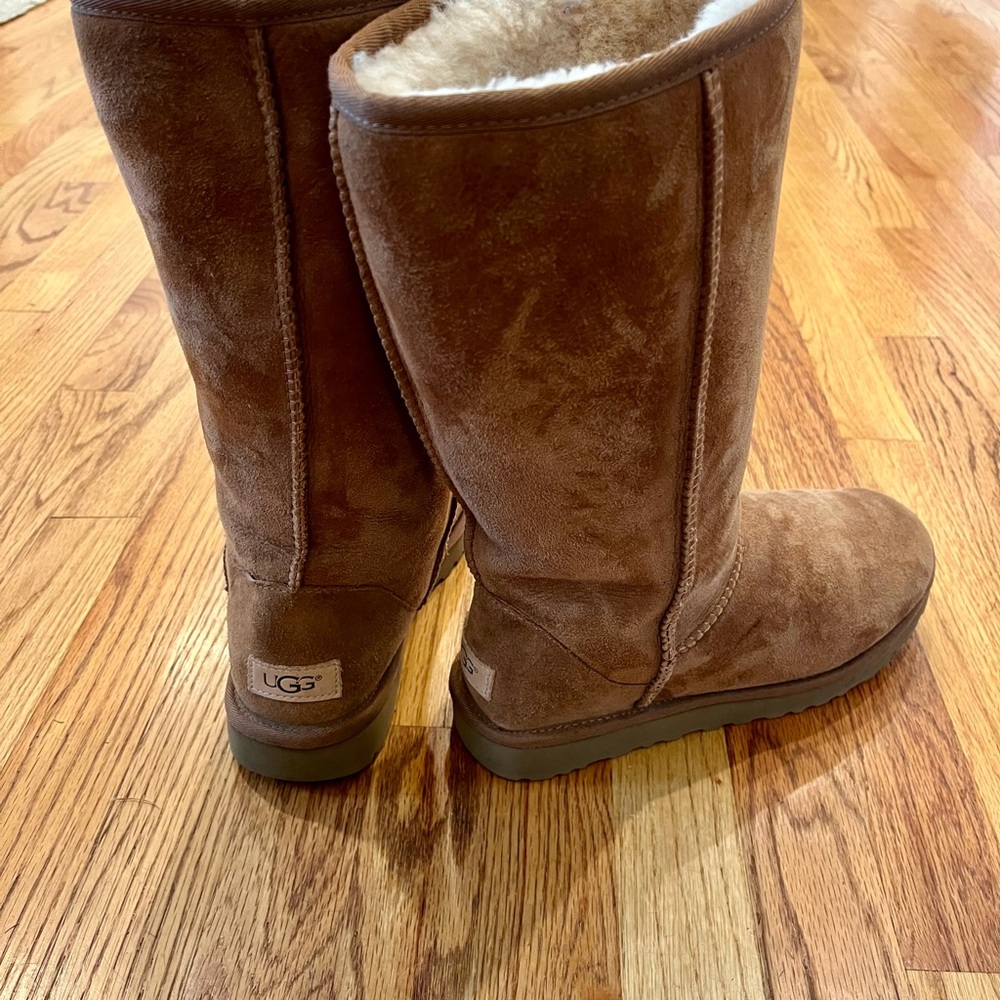 UGG Chestnut Suede Boots